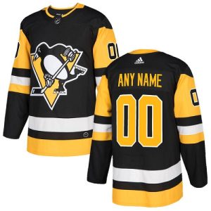 NHL Pittsburgh Penguins Trikot Benutzerdefinierte Heim Schwarz Authentic